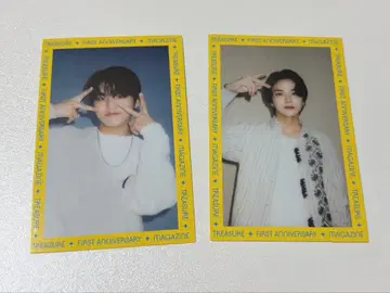 TREASURE First Anniversary 폴라로이드 2장 세트