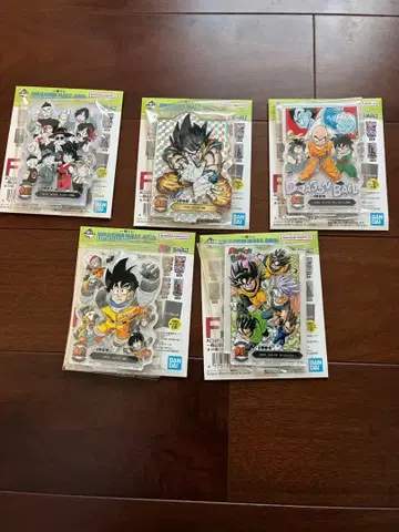 제일복권 드래곤볼 40th F상 ACLLECT 5종 시크릿