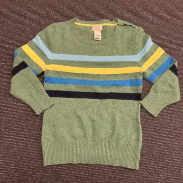 [ L.L.bean ] 캐시미어 혼방 코튼 U넥 니트 xs