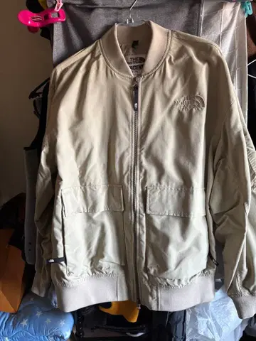 THE NORTH FACE 베이지 MA-1 자켓 XL