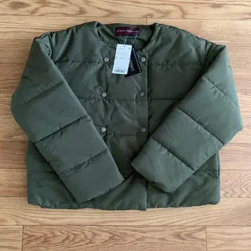 [택 포함 새상품] URBAN RESEARCH 충전솜 다운 자켓 카키