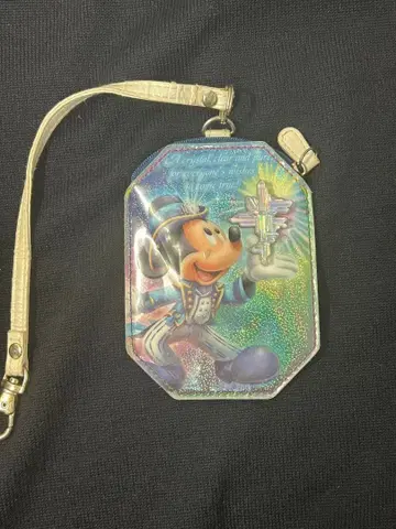 디즈니랜드 15주년 굿즈 미키마우스 패스 케이스