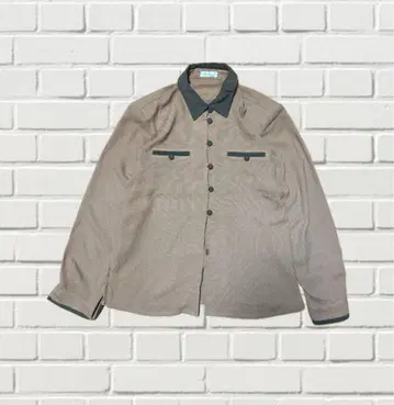 Grace Roberts 베이지 긴팔 셔츠[무료배송]