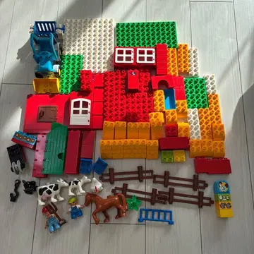 레고 농장 세트 동물과 트랙터 포함