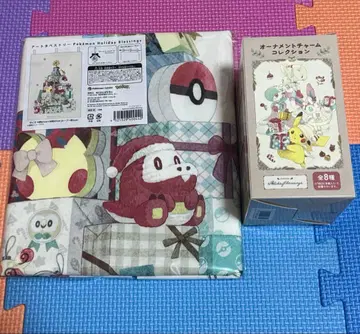 포켓몬 크리스마스 아트 태피스트리 오너먼트 참 컬렉션