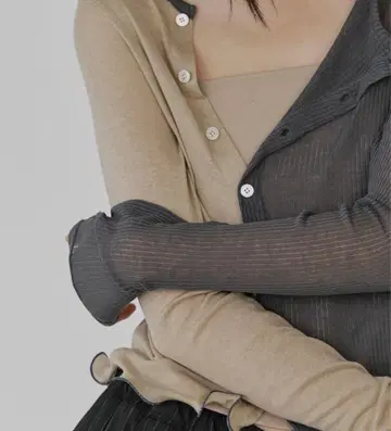 hem mellow sheer assort fabric tops