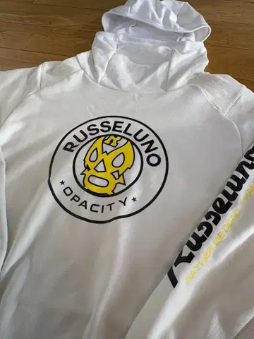 RUSSELUNO 후드 부착 후드티 사이즈 5