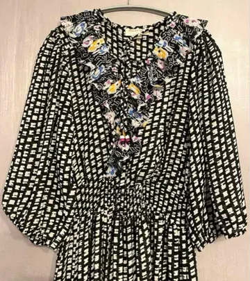 수잔 프라이스 꽃무늬 프린트 원피스