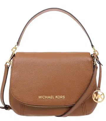 새상품급 MICHAELKORS 숄더백 가죽 브라운 천연 가죽