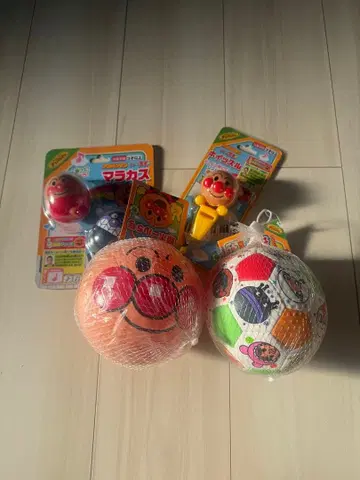 새상품 호빵맨 공과 완구 세트