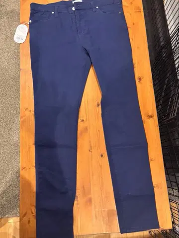 새상품 KOE 컬러 레귤러 스키니 팬츠