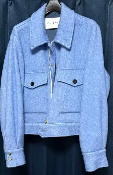 CULLNI 모헤어 코트 아우터 블루종 자켓 AW 크루니