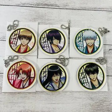 [ 6종 컴플리트 ] 은혼 달의 이색 남자들 아크릴 키링 추석ver.