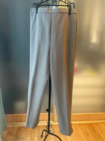 EVERYDAY I LIKE 그레이 슬랙스 허리밴딩