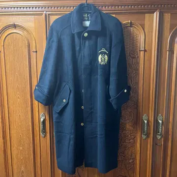 VALENZA PO SPORTS 블랙 롱 코트