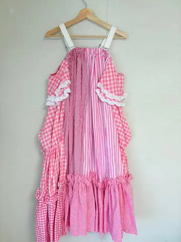 KILIG 키리그 원피스 핑크 깅엄 체크