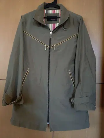 올리브색 캐주얼 자켓