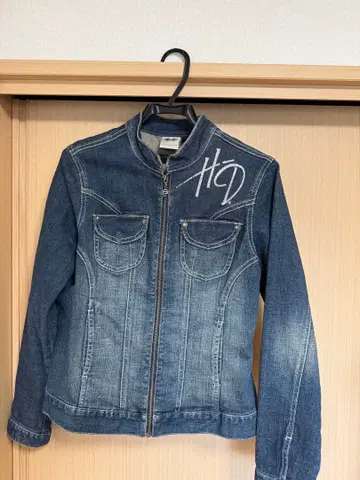 Harley 데님 자켓 자수 포함