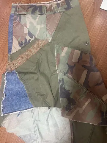 jungle cat 빈티지 리메이크 스커트