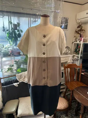 nancy crystal 실크 버튼 원피스 12