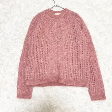 LA MAILL SEZANE 세잔느 울 스웨터 니트 케이블 짜임