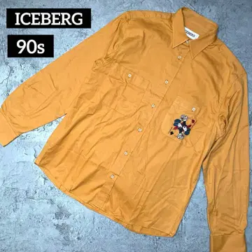 ICEBERG 아이스버그 긴팔 셔츠 90s 디즈니 지미니 피노키오