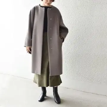 정가 4만 5천 SHIPS super140s 코쿤 노카라 코트