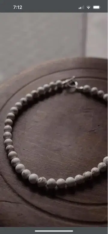 indigo_silver 마그네사이트 목걸이