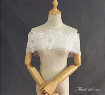 브라이덜 웨딩 숄 롤 칼라