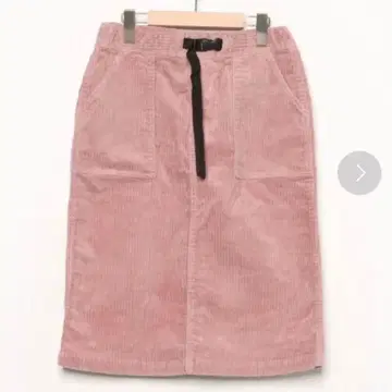 niko and. 핑크 코듀로이 타이트 스커트