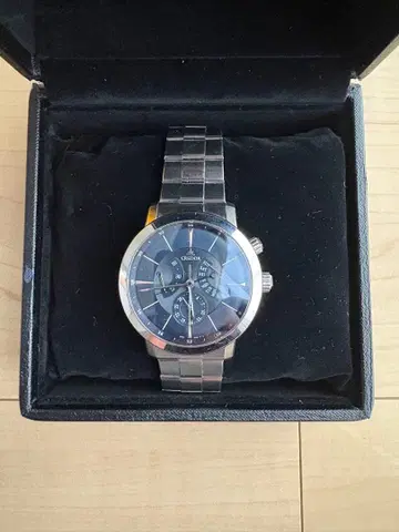 [ 새상품급 ] 세이코 크레도르 노드 데이데이트 자동 와인딩 남성용