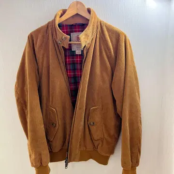 BARACUTA 코듀로이 자켓 카멜
