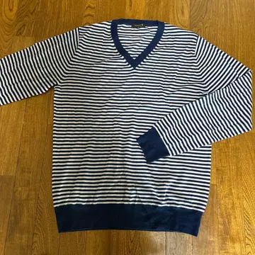 MACKINTOSH 스트라이프 V넥 스웨터 42
