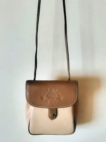 디디에 라마르테 가죽 미니백 베이지 프랑스제 진품