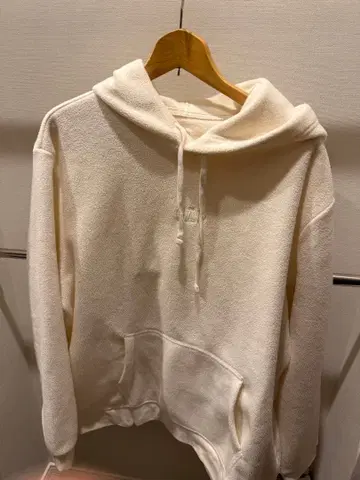 GAP 아이보리 플리스 후드티