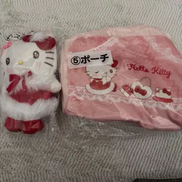 헬로키티 복권 1등 복권 파우치 마스코트