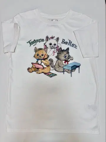 히구치 유코 x 디즈니 콜라보 T셔츠 마리 패턴