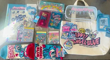 엔젤블루 굿즈 묶음 판매