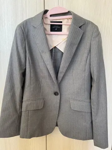 INED 그레이 스트라이프 비즈니스 정장 상하의