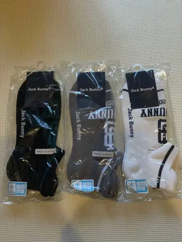 Jack Bunny 골프 삭스 3족 세트
