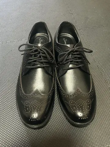 사라반드 / 천연 가죽 레이스업 슈즈 윙팁 46 28cm