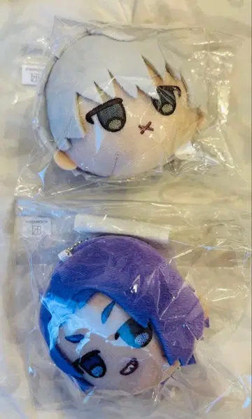 블루 록 얼굴 봉제 인형 키링 나기 세이시로 미카게 레오