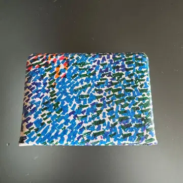 베라 보니 다색 추상 무늬 명함지갑