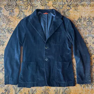 BARENA 코듀로이 자켓 블랙 52