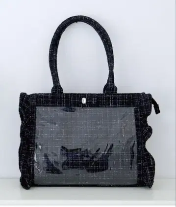 팔레트 릴리 트위드 백 비쥬 리본 후쿠야 이타백