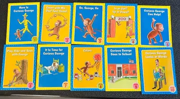 Curious George 그림책 세트 10권 어린이 영어