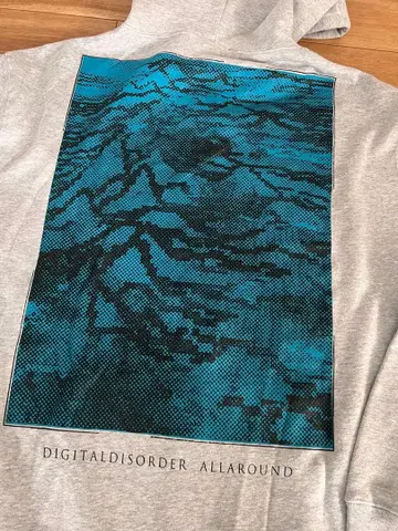 ALL AROUND Digital Disorder 집업 후드티