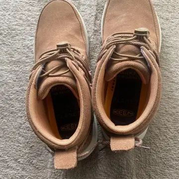 KEEN 아웃도어 신발 하이컷 브라운