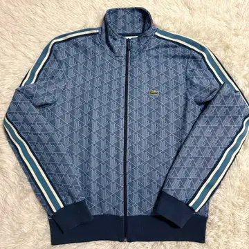 [레어] 라코스테 lacoste 저지 트랙 자켓 M 블루