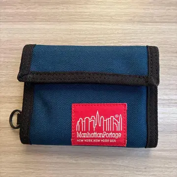 [ 새상품급 ] 맨해튼 포티지 지갑 접이식 지갑 블랙